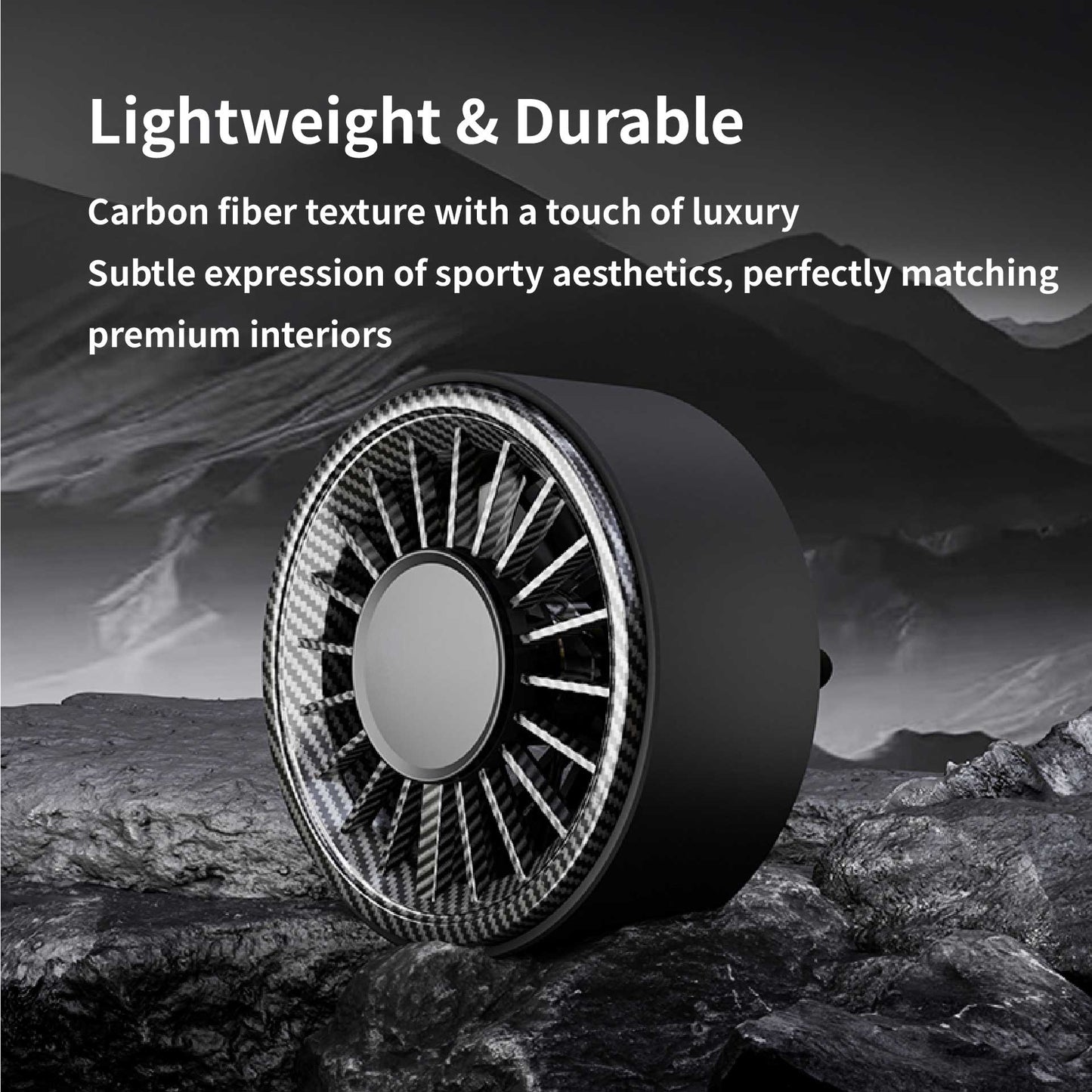 Car RGB Aroma Fan