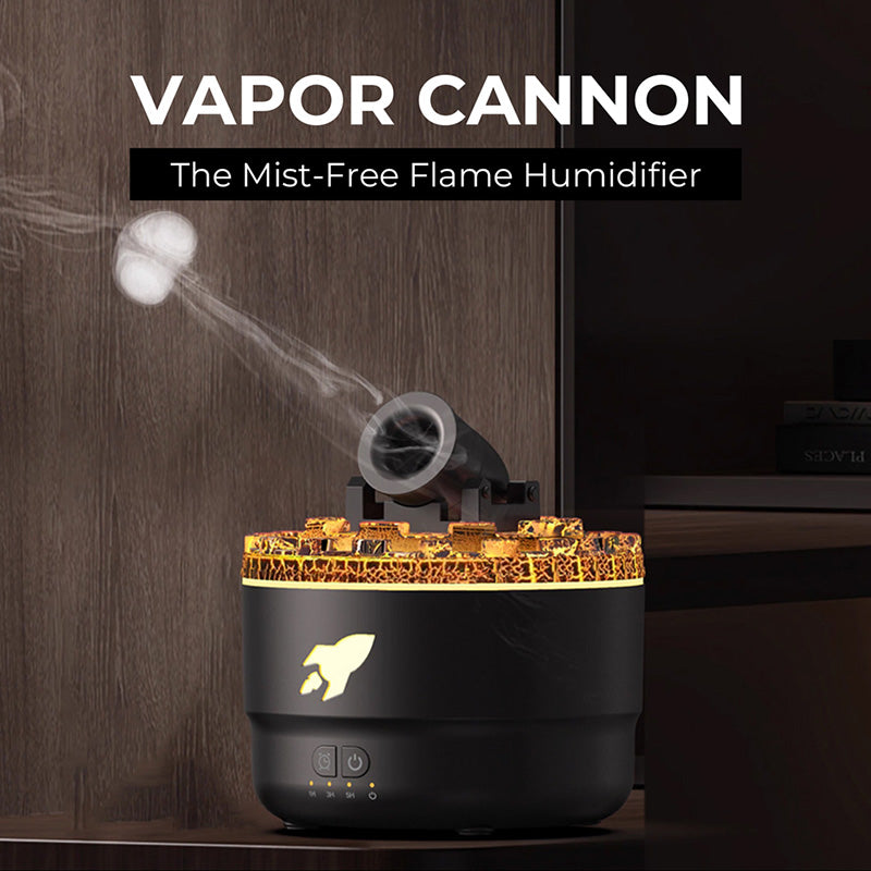 VaporCannon — The Mist-Free Flame Humidifier