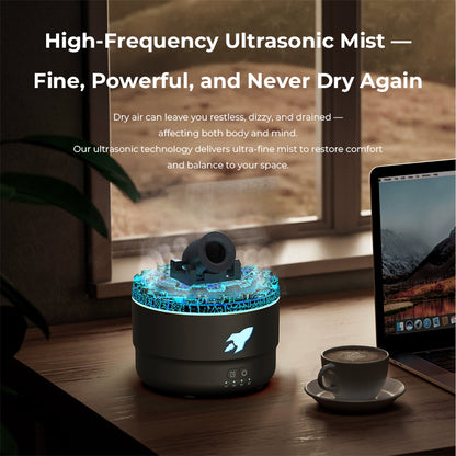 VaporCannon — The Mist-Free Flame Humidifier
