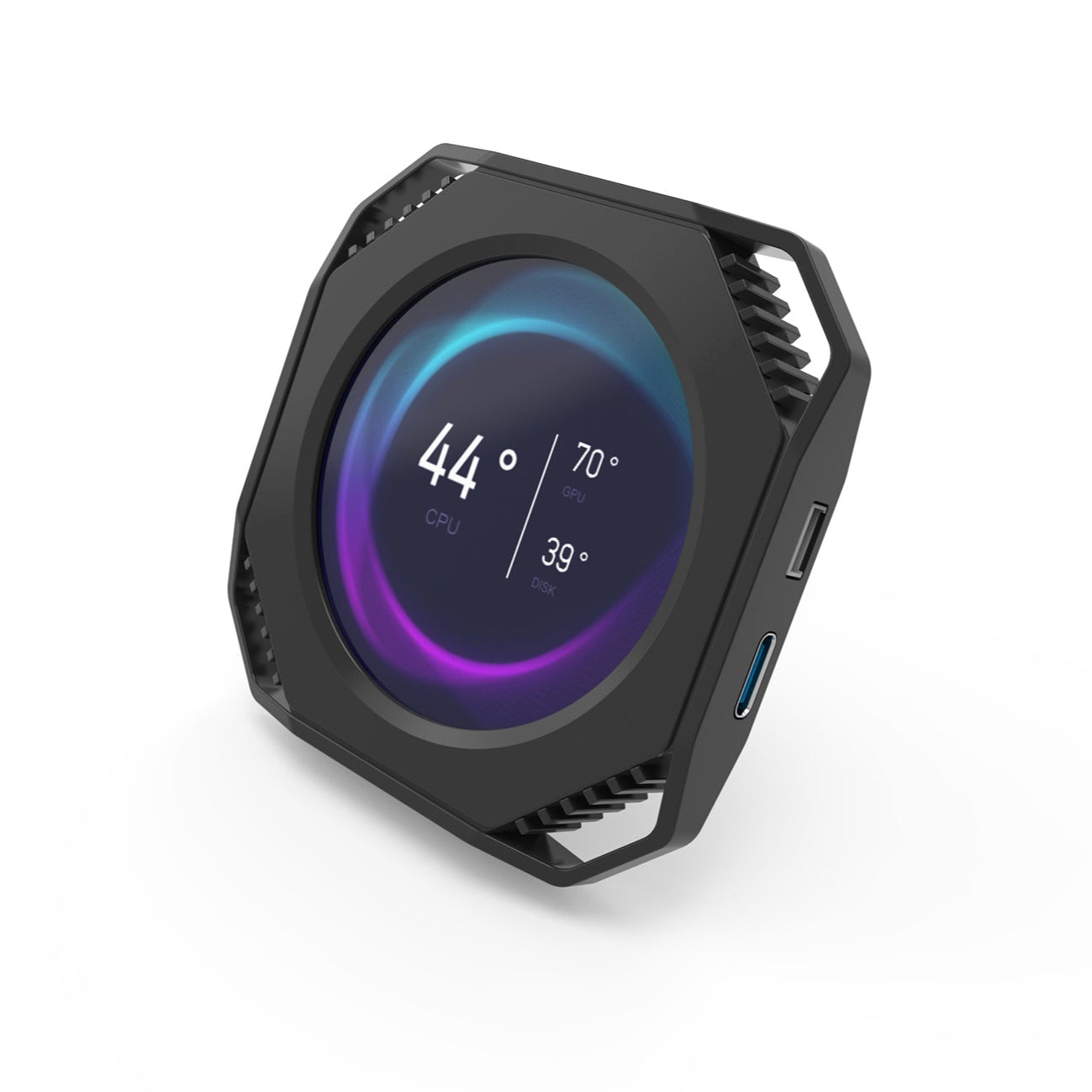 Vortex | 2.1-inch PC Case Water Cooling Screen, Secondary Case Screen ...